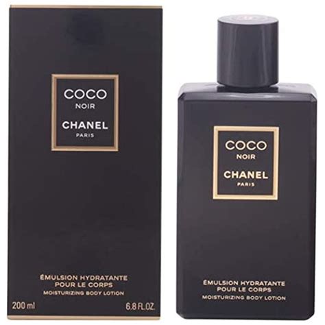 Chanel Noir body lotion